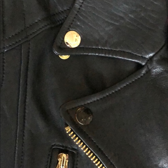 Juicy Couture genuine lamb leather jacket - Picture 4 of 8